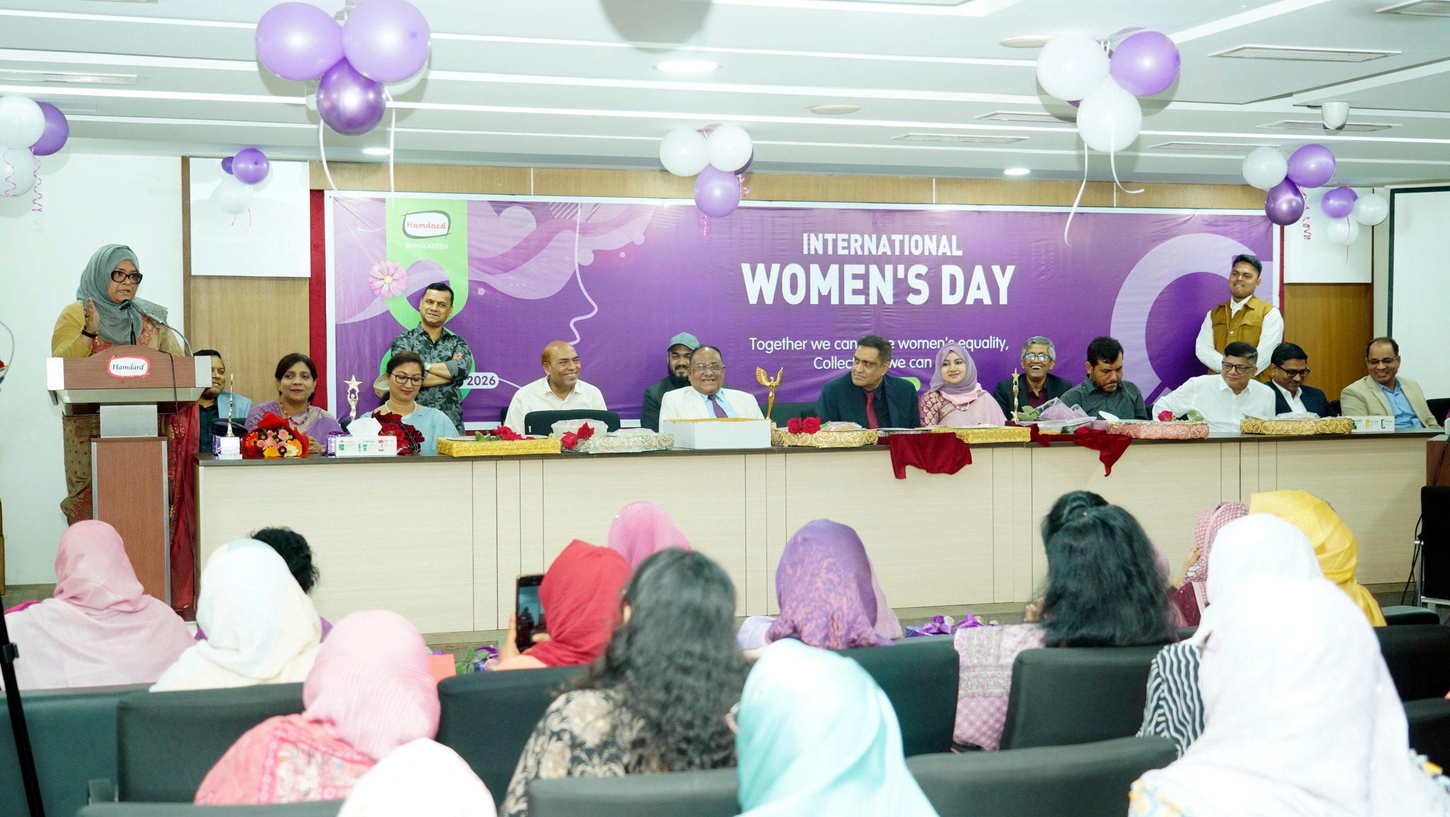 নারী দিবসে হামদর্দ ল্যাবরেটরীজ (ওয়াকফ) বাংলাদেশের বর্ণাঢ্য আয়োজন