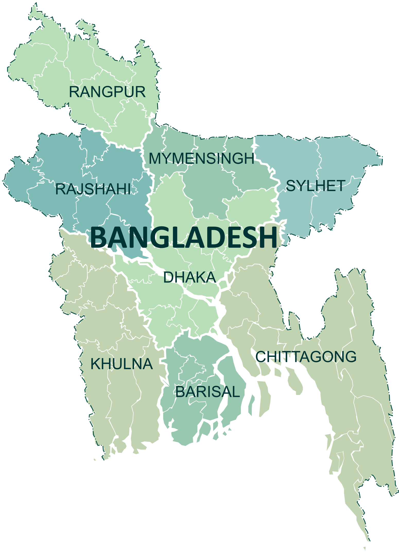 Bangladesh Map